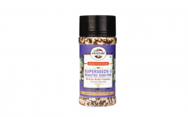 Healthy Planet Superseeds-3 Roasted Seed Mix Flax-Sesame-Watermelon  Plastic Bottle  250 grams